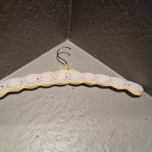 Vintage Crocheted Clothes Hanger